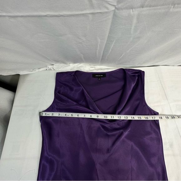 Jones New York Purple Long Sleeve Top, Size Small 4 - Picture 8 of 8